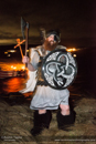 Guizer Jarl Kenny Williamson poses for a photo - Northmavine Up Helly-Aa 2014
