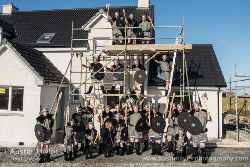 Jarl Squad photo at Setter - Bressay Up Helly-Aa 28 February 2014
