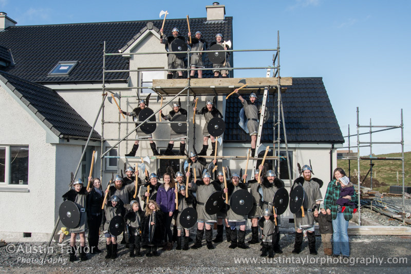 Jarl Squad photo at Setter - Bressay Up Helly-Aa 28 February 2014
