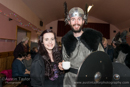 Freya Garden and Chris Dyer - Guizer Jarl Squad at Bressay Hall - Bressay Up Helly-Aa 28 February 2014