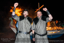 Chris Dyer (L) and Gavin Hand - Bressay Up Helly-Aa 28 February 2014