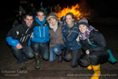 (L-R) Phil Thornett, George Darrah, Emma Courtier, Kirsty North and Nat Hills - Bressay Up Helly-Aa 28 February 2014