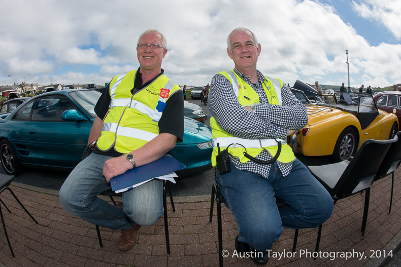 Shetland Classic Motor Show Marshalls 2014