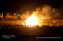 Up Helly-Aa 2011: evening procession and galley burning - fireworks