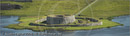 Panorama of Clickimin Broch, from Staney Hill, Lerwick, Shetland
