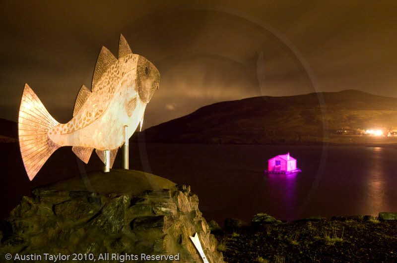 Mirrie Dancers Illuminations - Tin Shed, Voe