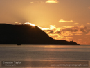 Sunrise over Bressay and Lighthouse; and Breiwick, Lerwick, Shetland