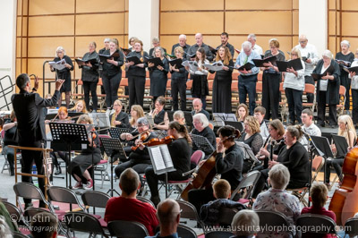 Shetland Community Orchestra and Choir at Clickimin Bowls Hall