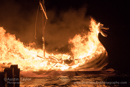 Scalloway Fire Festival 2018 with Jarl Ragnar Sutrika Lothbrok (Leslie Wills Setrice) and his galley Jörmungandr