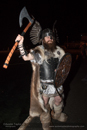 Scalloway Fire Festival 2018 with Jarl Ragnar Sutrika Lothbrok (Leslie Wills Setrice) and his galley Jörmungandr