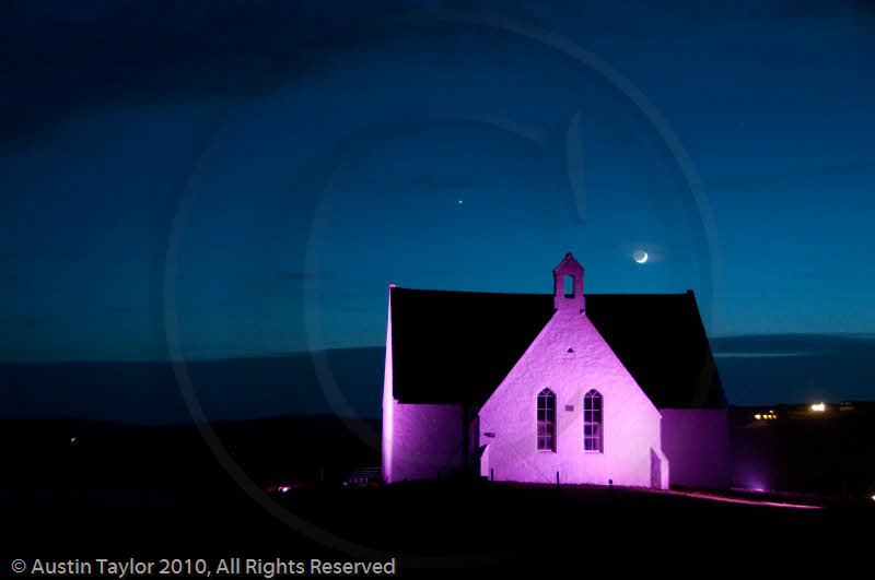 Mirrie Dancers Illuminations - Reawick Congregational Church