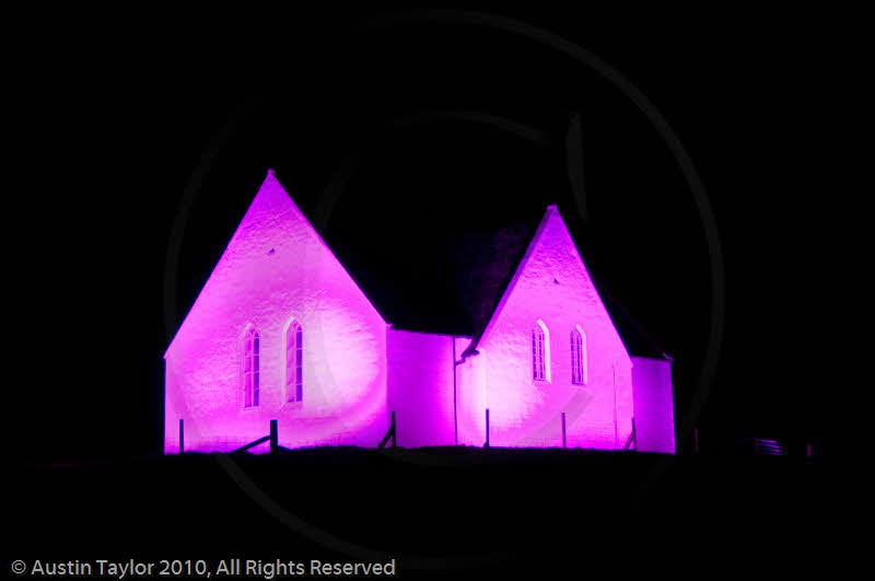 Mirrie Dancers Illuminations - Reawick Congregational Church