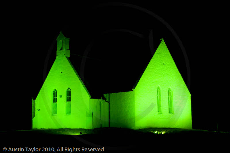 Mirrie Dancers Illuminations - Reawick Congregational Church