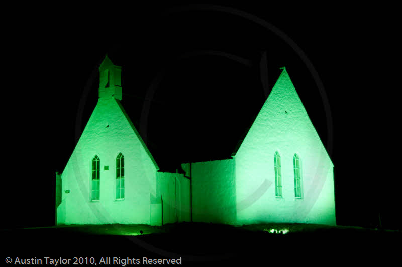 Mirrie Dancers Illuminations - Reawick Congregational Church