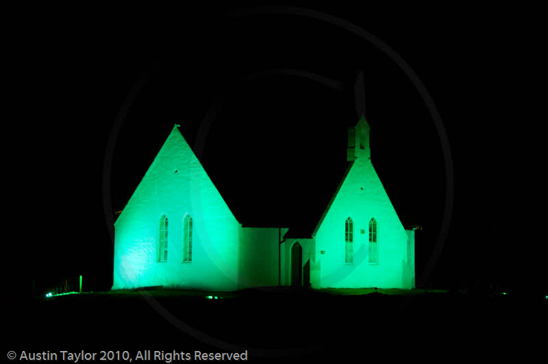 Mirrie Dancers Illuminations - Reawick Congregational Church