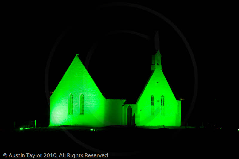 Mirrie Dancers Illuminations - Reawick Congregational Church