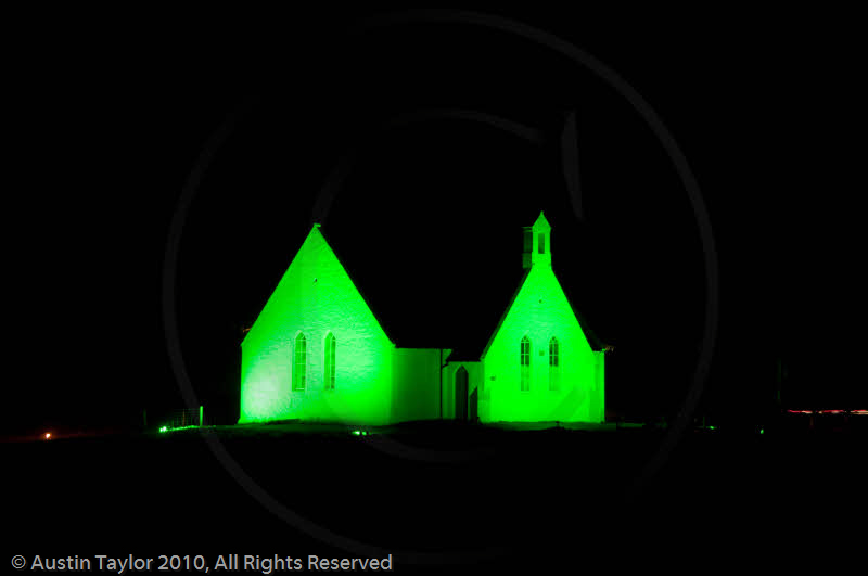 Mirrie Dancers Illuminations - Reawick Congregational Church