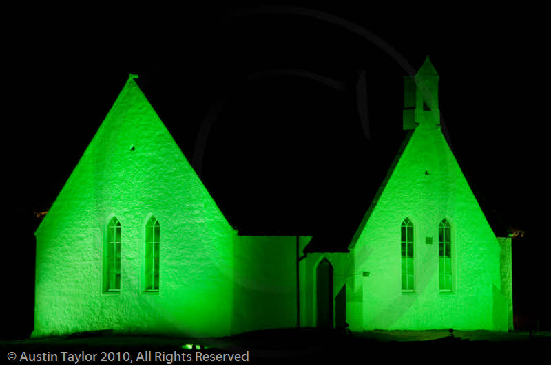 Mirrie Dancers Illuminations - Reawick Congregational Church