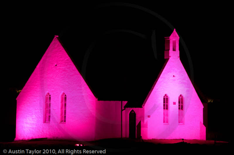 Mirrie Dancers Illuminations - Reawick Congregational Church