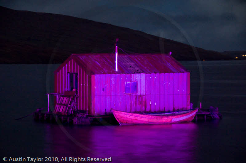 Mirrie Dancers Illuminations - Tin Shed, Voe