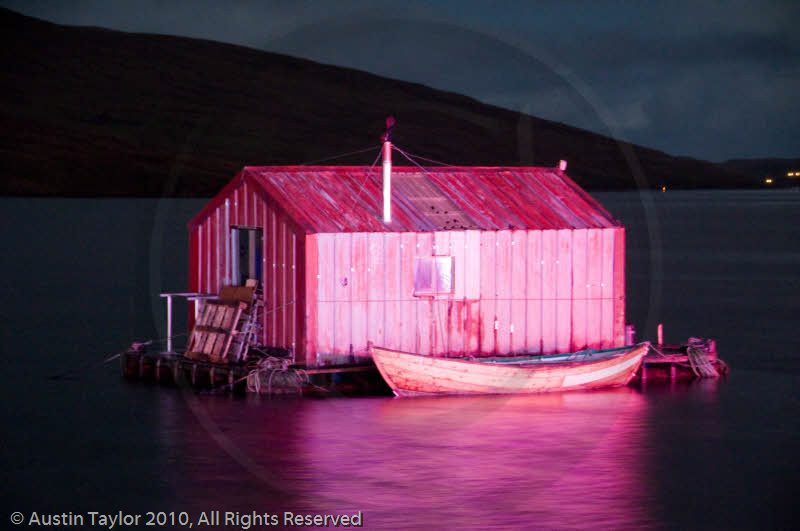 Mirrie Dancers Illuminations - Tin Shed, Voe