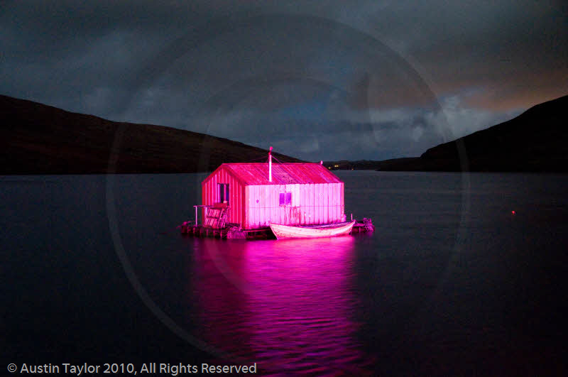 Mirrie Dancers Illuminations - Tin Shed, Voe