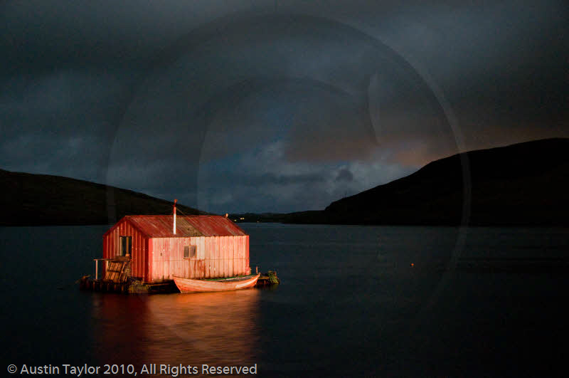 Mirrie Dancers Illuminations - Tin Shed, Voe