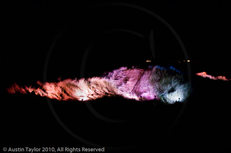 Mirrie Dancers Illuminations - Sand Dunes, West Sandwick