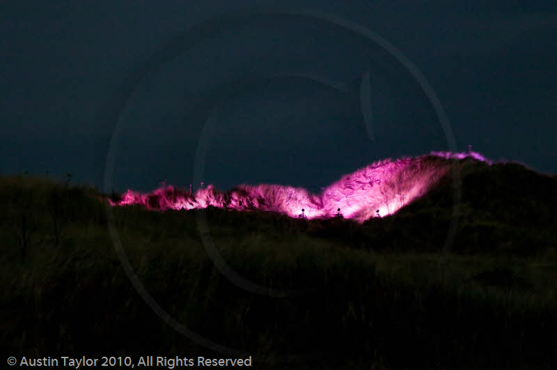 Mirrie Dancers Illuminations - Sand Dunes, West Sandwick