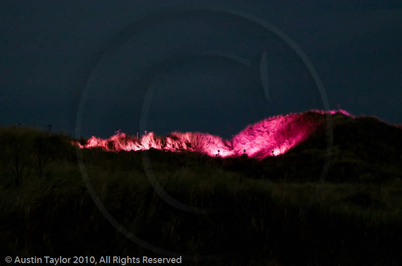 Mirrie Dancers Illuminations - Sand Dunes, West Sandwick